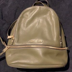 Michael Kors small backpack purse